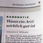 Wann ein Arzt wirklich gut ist!