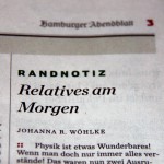 Relatives am Morgen