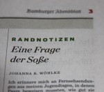Eine Frage der Soße