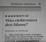 Was elektrisiert den Mann?