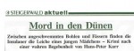 Mord in den Dünen