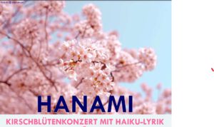 „Hanami“ Kirschblütenkonzert mit Haiku-Lyrik