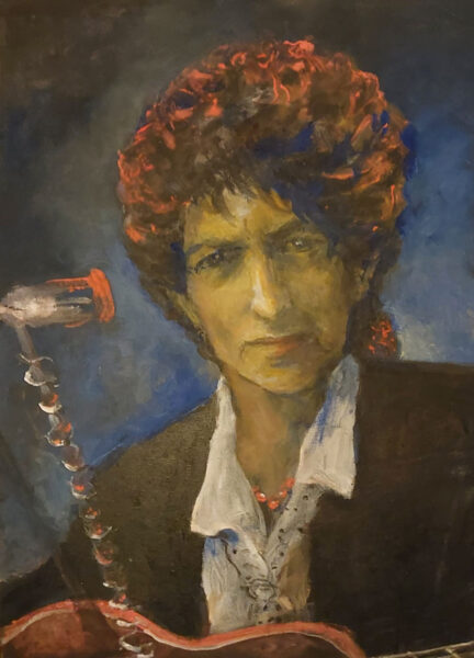 Bob Dylans Porträts in der Alten Druckerei Ottensen
